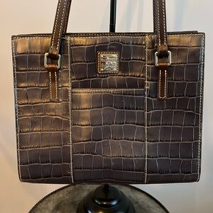 Dooney & Burke Croc Leather bag